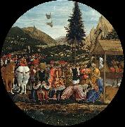 DOMENICO VENEZIANO The Adoration of the Magi oil painting